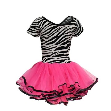 платье боди DANCE BALLET ZEBRA sk685 104-110см