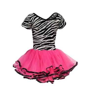 платье боди DANCE BALLET ZEBRA sk685 116-122см