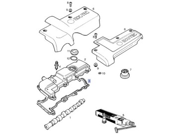 ПРОКЛАДКА КРЫШКИ OPEL VECTRA C B SIGNUM 2.0 2.2