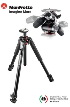 Штатив Manfrotto MT055XPRO3 с трехсторонней головкой X-PRO