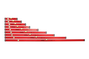 Пузырьковый уровень Pro 600 красный 0,4 м