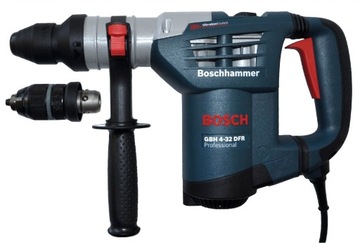 НАБОР HAMMER GBH 4-32 DFR BOSCH + 6 СВЕРЛ, 2 ДОЛОТА