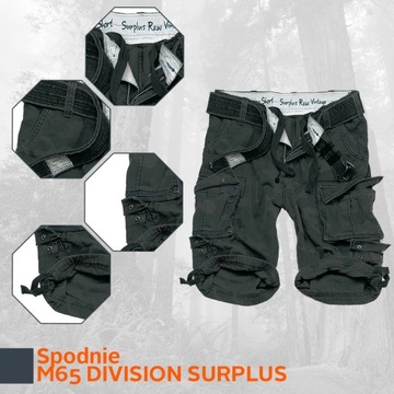 SURPLUS Шорты Брюки-карго M65 DIVISION 7XL