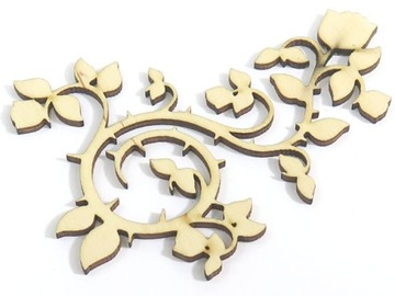 SCRAPKI DEKOR ORNAMENT DECOUPAGE 122x89x3mm KK66
