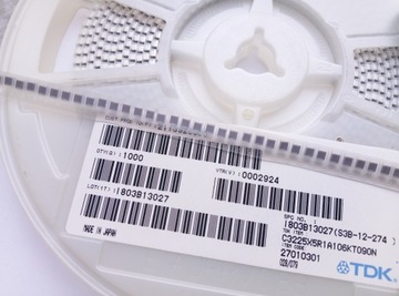 [20шт] Конденсатор 10мкФ 10В X5R SMD 1210 керамика