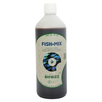 BIOBIZZ FISH-MIX 500ml ORGANICZNY NAWÓZ WZR, KWITN