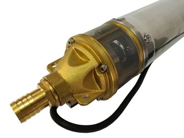 POMPA GŁĘBINOWA ŚRUBOWA WODY CZYSTEJ STUDNI WĄSKA 750W MOCNA WYDAJNA 1