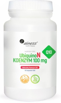 Aliness KOENZYM Q10 NATURALNY 100mg 100kap