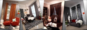 Карниз для штор 280 см, двойной карниз 2.8 ELEGANCE