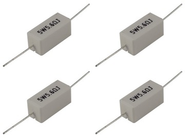 Rezystor ceramiczny 5.6R 5W [4szt]