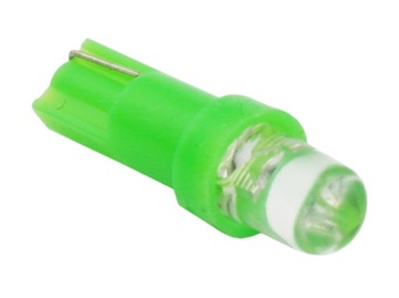 ŻARÓWKA LED T5 W1,2W LICZNIK ZEGARY kolor Zielony
