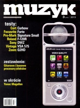 Muzyk nr 3/2013. Nowy egzemplarz.