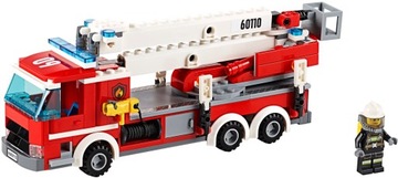 LEGO CITY 60110 Кирпичи ПОЖАРНАЯ СТАНЦИЯ ПОЖАР 24Ч