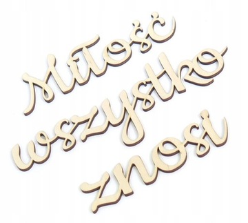 ŚLUB ZESTAW WERSY Hymnu o Miłości NA ŚLUB WD66