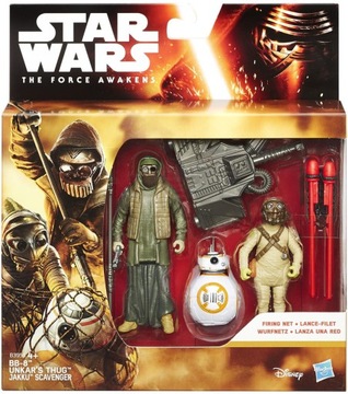 STAR WARS B3956 UNKARS THUG JAKKU SCAVENGER BB-8