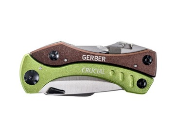 Мультитул GERBER CRUCIAL GREEN 8 функций