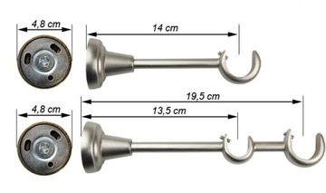 Карниз 160 см DOUBLE 1.6 MODENA Карнизы 25/16