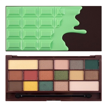 Makeup Revolution Paleta Cieni Chocolate Mint