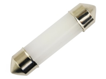 ŻARÓWKA LED C5W 6 SMD 3030 RURKA MATOWA 36 mm 360°