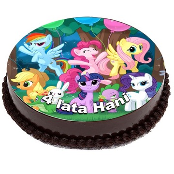 OPŁATEK NA TORT My Little Pony Kucyki 20cm wys 24h