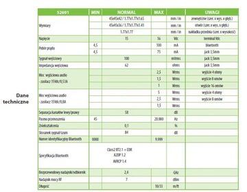 ВСТРАИВАЕМЫЙ РАДИО KB SOUND С BLUETOOTH ДЛЯ ВАННОЙ КОМНАТЫ