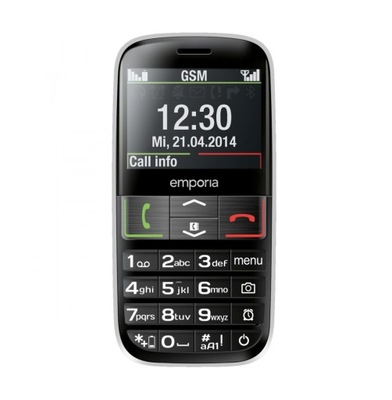 Telefon komórkowy Emporia Euphoria V50 64 MB czarny