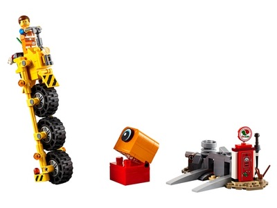 Trójkołowiec Emmeta Lego Movie