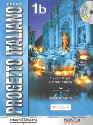 Nuovo Progetto Italiano 1B Podręcznik z płytą CD