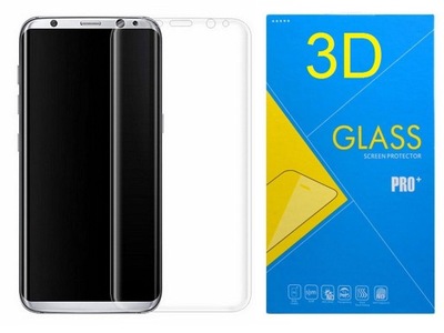 SZKŁO HARTOWANE 3D SAMSUNG GALAXY S8 PLUS PEŁNE
