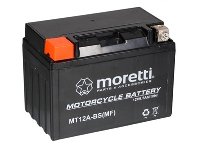 Akumulator żelowy YT12A-BS/MT12A-BS Moretti