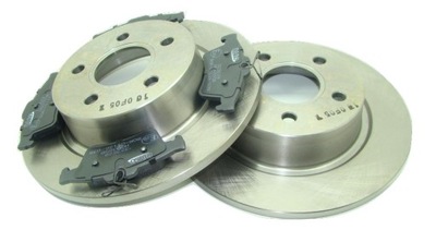 DISQUES 2 PC. + SABOTS DE FREIN FORD TRANSIT CONNECT ARRIÈRE 278X11 - milautoparts-fr.ukrlive.com