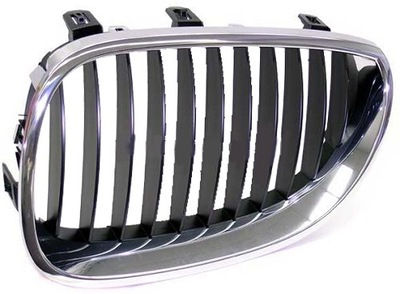 GRILLE DÉFLECTEUR GRILLE CALANDRE DU RADIATEUR BMW 5 E60 E61 03- GAUCHE - milautoparts-fr.ukrlive.com