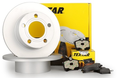 DISQUES SABOTS DE FREIN TEXTAR ARRIÈRE - SEAT ALHAMBRA 268MM - milautoparts-fr.ukrlive.com