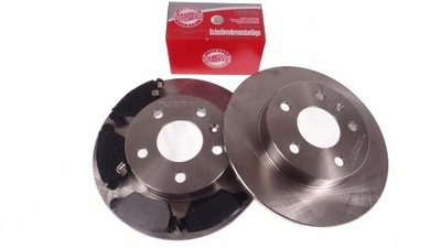 DISCS PADS REAR OPEL ASTRA G ZAFIRA 5 BOLTS - milautoparts-fr.ukrlive.com