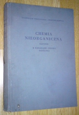 CHEMIA NIEORGANICZNA - Tołłoczko Kemula