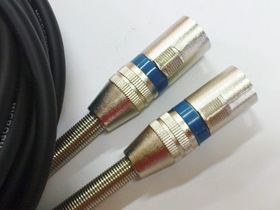 SHELLER kabel XLR męski / XLR męski 10m