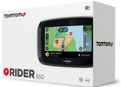 TOMTOM RIDER 550 GPS Nawigacja Motocyklowa