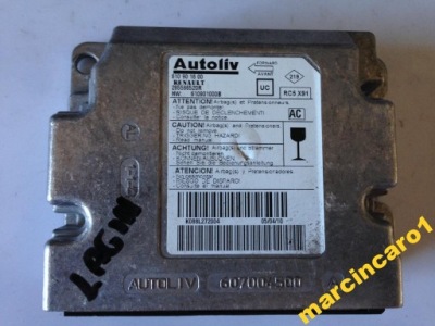 Датчик подушка безопасности laguna iii 610901600 фото №1