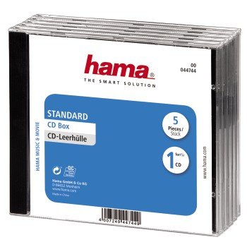 CD BOX STANDARD 5 PACK