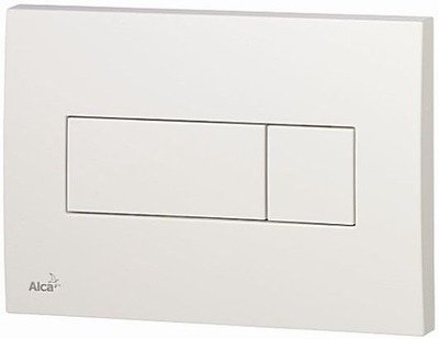 AlcaPLAST Przycisk spłuczki WC biały M370 DELFIN