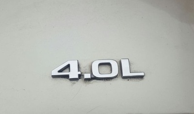 CHRYSLER PACIFICA SIGN EMBLEM INSCIPTION - 4.0L - milautoparts-fr.ukrlive.com