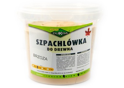 SZPACHLÓWKA SZPACHLA DO DREWNA BRZOZA BZROZOWA DO PARKIETU BOAZERII OSB