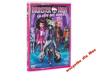 MONSTER HIGH UPIORKI RZĄDZĄ DVD