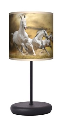 Konie Lampa stołowa lampka nocna Horses