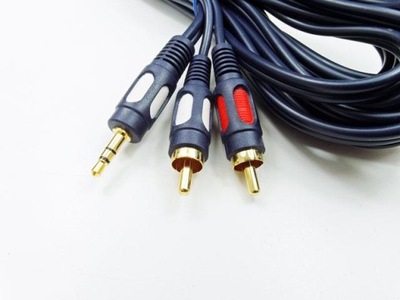 VITALCO kabel przewód jack 3,5/ 2 rca chinch 3,0m