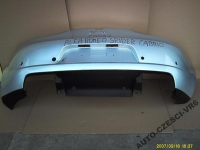 REAR BUMPER ALFA ROMEO SPIDER CABRIOLET 2006R-> - milautoparts-fr.ukrlive.com