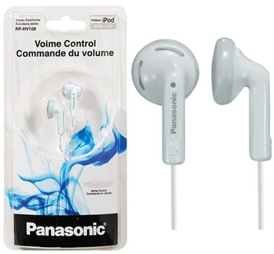 Słuchawki douszne Panasonic RP-HV108 białe