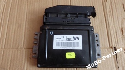 Бортовой компьютер блок управления chevrolet kalos 96435559 фото №1