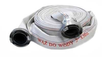 WĄŻ STRAŻACKI GUMOWANY DO SZAMBA WODY 2" 30m