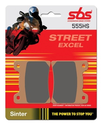 SBS PROMO PADS BRAKE KH88 STREET EXCEL SINTER COLOR GOLD - milautoparts-fr.ukrlive.com